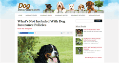 Desktop Screenshot of doginsurance.com